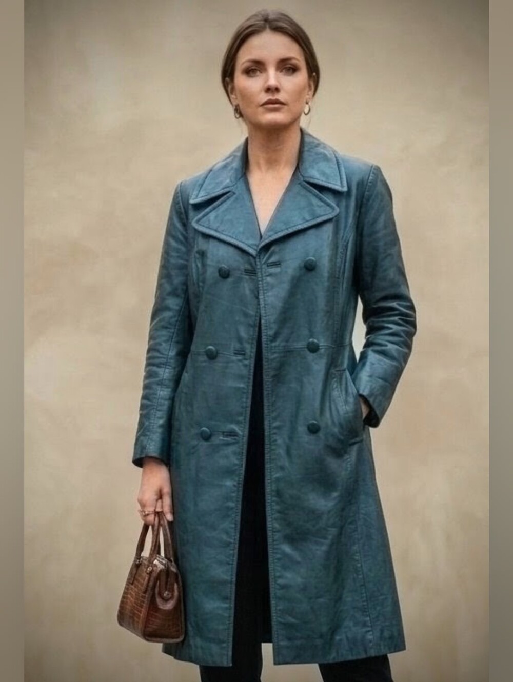 Vintage Leather Jacket | 1980s/1990s | Genuine Leather | Silk Lining